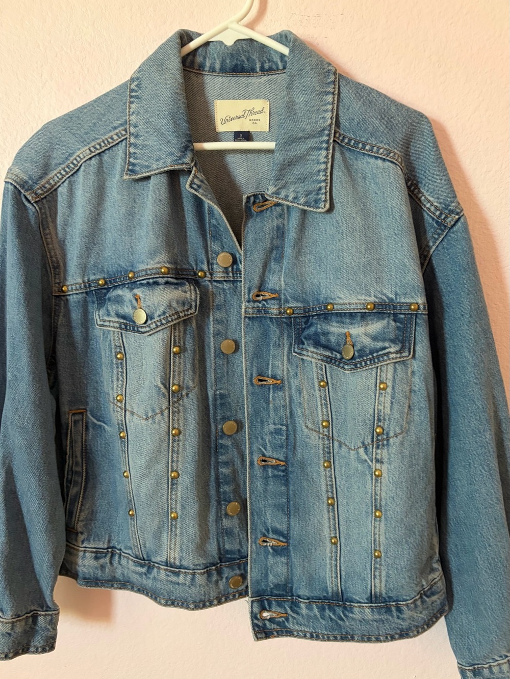 Universal Thread Studded Denim Jacket